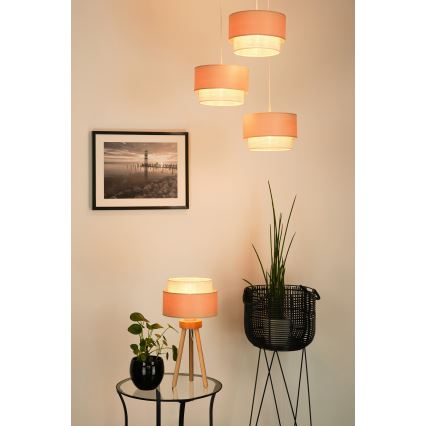 Brilagi - Asztali lámpa ARIZONA BOHO 1xE27/15W/230V bézs