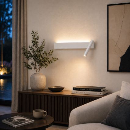 Brilagi - ARLIX LED fali spotlámpa LED/3W/230V + LED/7W, fehér, CRI 90