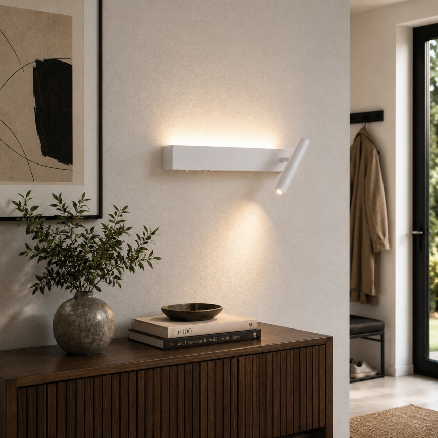 Brilagi - ARLIX LED fali spotlámpa LED/3W/230V + LED/7W, fehér, CRI 90