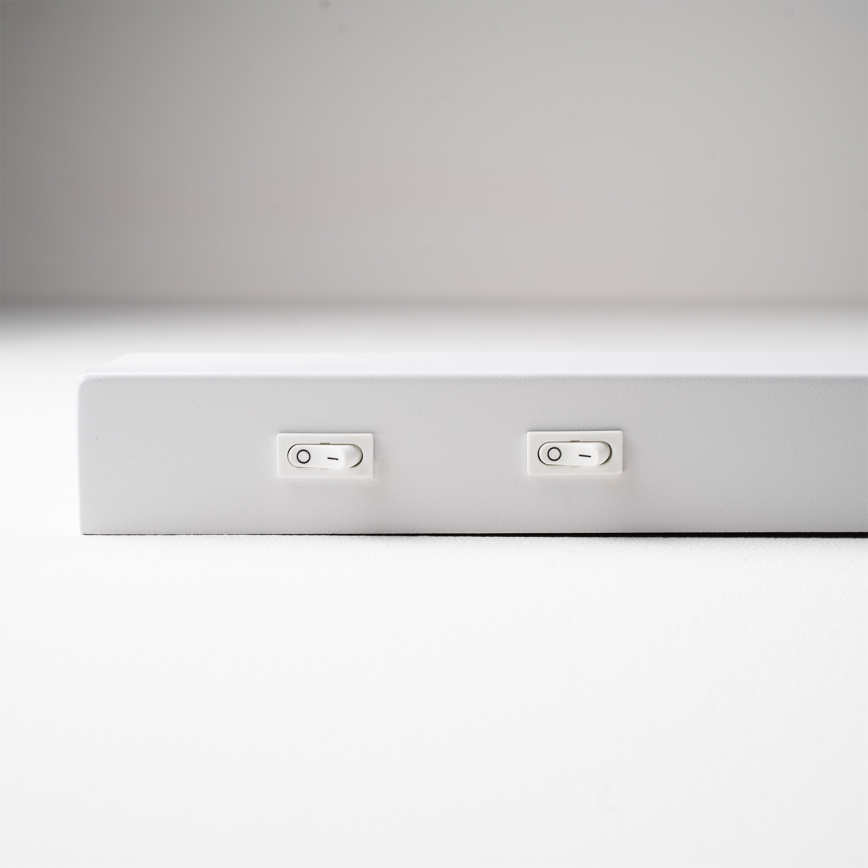 BRILAGI - ARLIX LED fali spotlámpa LED/3W/230V + LED/7W, fehér, CRI 90