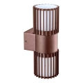 BRILAGI - ARMOR kültéri fali lámpa 2xGU10/35W/230V IP44 barna