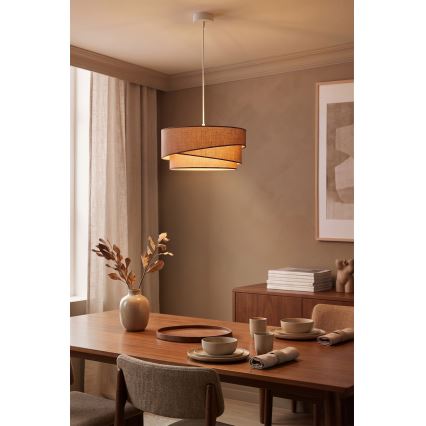 Brilagi - ARROW függőlámpa kábellel 1xE27/60W/230V Ø 45 cm barna