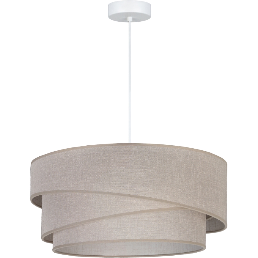 Brilagi - ARROW kábeles függőlámpa 1xE27/60W/230V Ø 45 cm bézs
