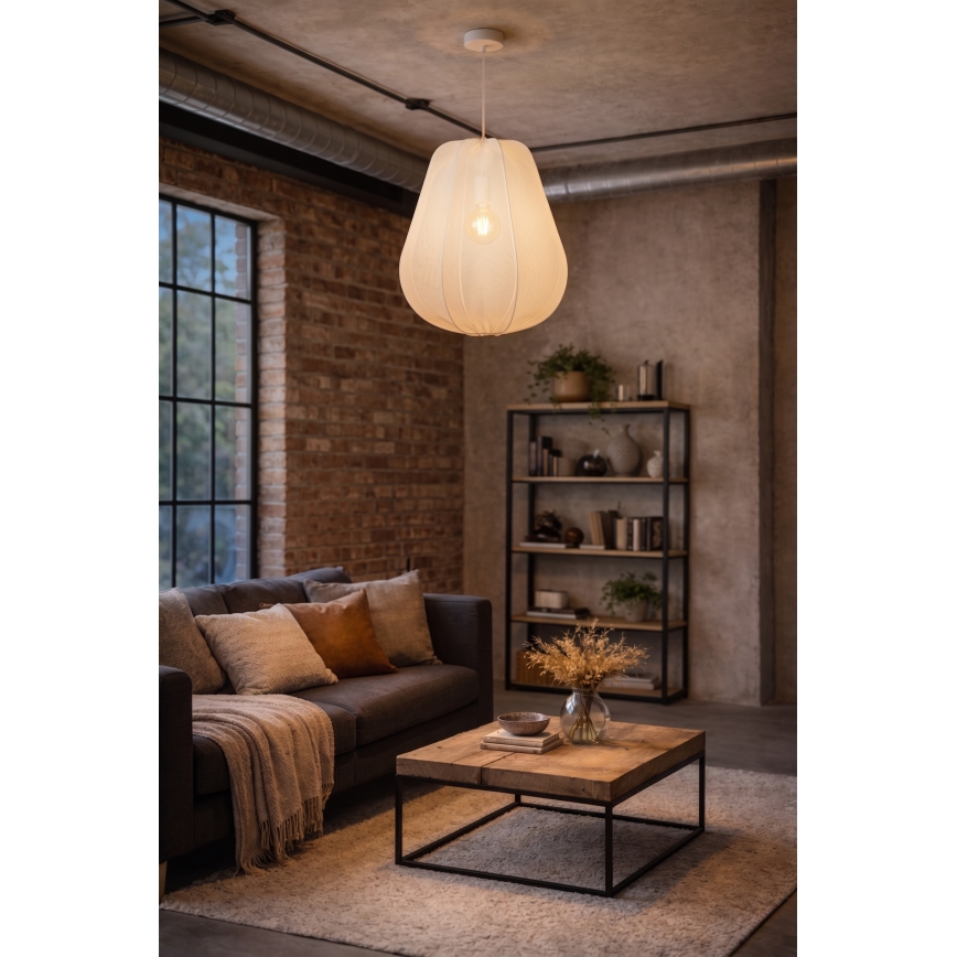 Brilagi - ARVEN LED függőlámpa, 1xE27/8W/230V, Ø 37 cm, fehér