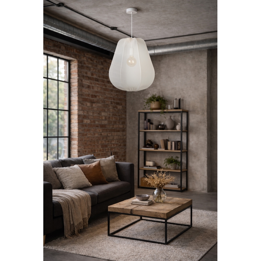 Brilagi - ARVEN LED függőlámpa, 1xE27/8W/230V, Ø 37 cm, fehér