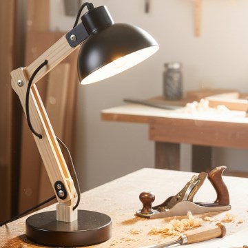 Brilagi - Asztali lámpa FOCUS 1xE27/40W/230V fekete