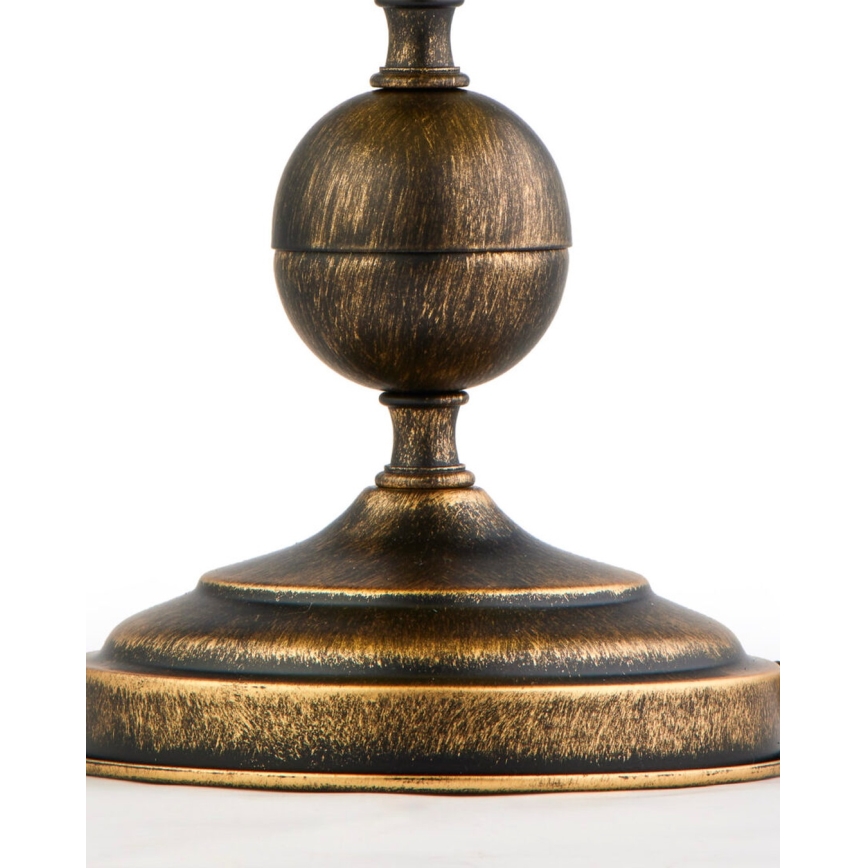 BRILAGI - Asztali lámpa MOLLERO 1xE14/11W/230V bronz/patina