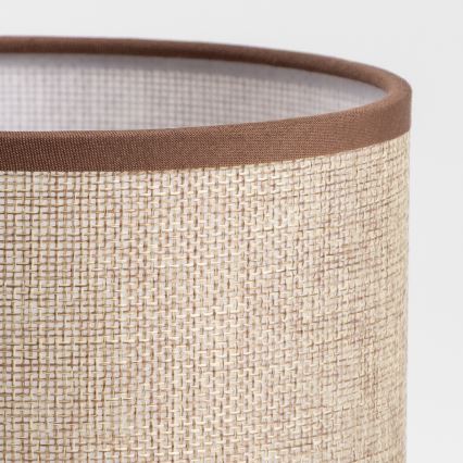 Brilagi - Asztali lámpa NUBILA WOOD 1xE27/25W/230V tölgy/barna