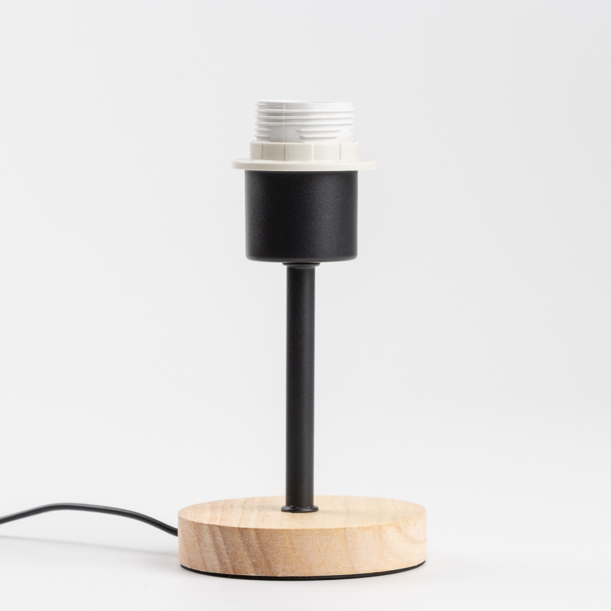 Brilagi - Asztali lámpa NUBILA WOOD 1xE27/25W/230V tölgy/sötét kék