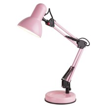 Brilagi - Asztali lámpa ROMERO 1xE27/60W/230V rózsaszín