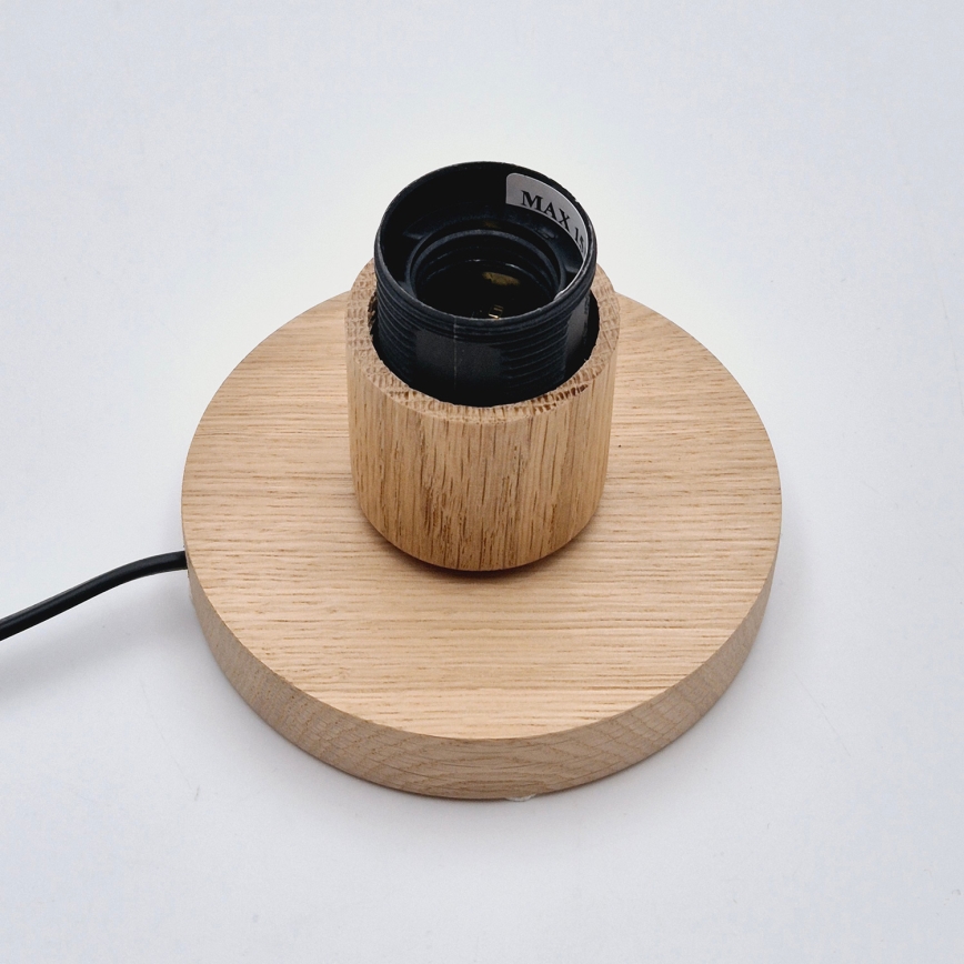 Brilagi - Asztali lámpa WOODY BASKET 1xE27/60W/230V tölgy