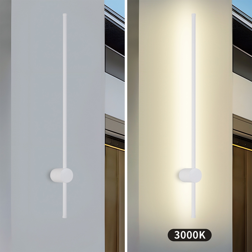 Brilagi - LED Kültéri fali lámpa AURA LED/20W/230V 3000K IP54 97 cm fehér CRI 90