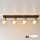 Brilagi - AURA LUX LED RGB+CCT dimmelhető spotlámpa 4xGX53/14W/230V 2700-6500K Wi-Fi Tuya fekete/arany