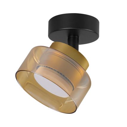 Brilagi - LED RGB+CCT dimmelhető spotlámpa AURA LUX 1xGX53/14W/230V 2700-6500K Wi-Fi Tuya fekete/arany