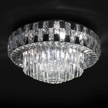 BRILAGI - AURELIA mennyezeti lámpatest, 5x E14/40W/230V, Ø 50 cm, fényes króm