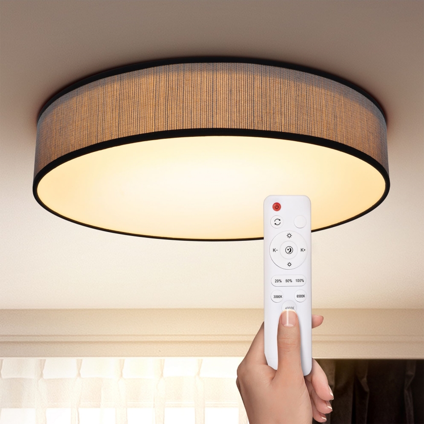 Brilagi - LED dimmelhető mennyezeti lámpa AURORA LED/48W/230V 3000-6500K átm. 40 cm + távirányító