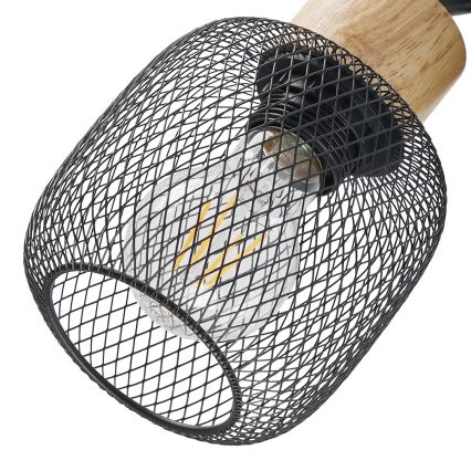 Brilagi - BASKLITE spotlámpa 3xE27/15W/230V fa/fekete