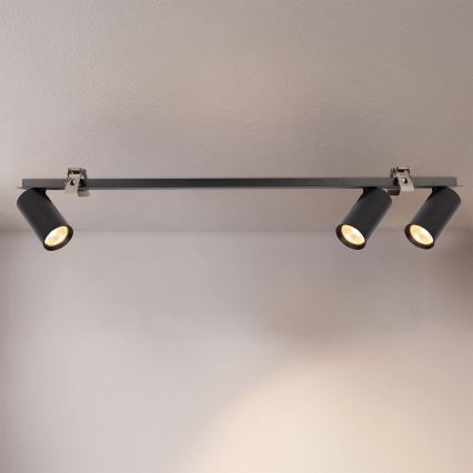 Brilagi - Beépíthető mennyezeti lámpa SELE 3xGU10/30W/230V fekete