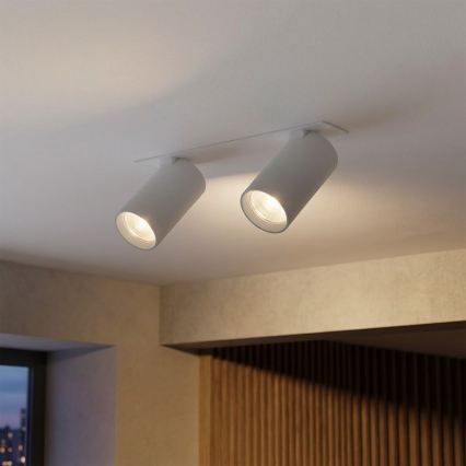 Brilagi - Beépíthető mennyezeti lámpatest SELE 2xGU10/30W/230V fehér