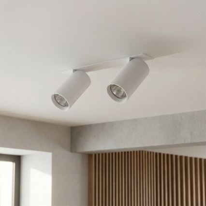 Brilagi - Beépíthető mennyezeti lámpatest SELE 2xGU10/30W/230V fehér
