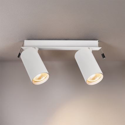 Brilagi - Beépíthető mennyezeti lámpatest SELE 2xGU10/30W/230V fehér