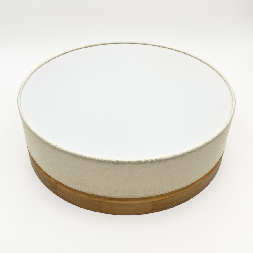 Brilagi - BELLADONNA LED mennyezeti lámpa 36W/230V Ø 40 cm krémszínű/tölgy