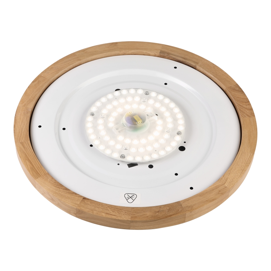 Brilagi - BELLADONNA LED mennyezeti lámpa, LED/36W/230V, átm. 50 cm, fehér/tölgy