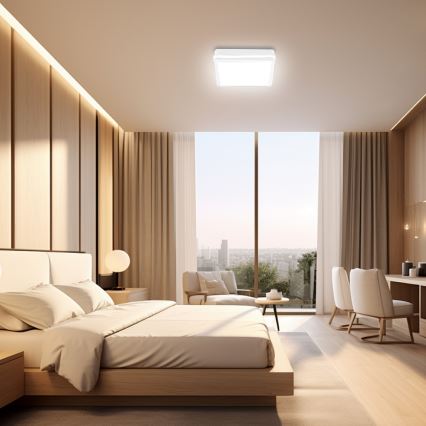 Brilagi - BENE kültéri LED lámpatest 18W/230V 22x22 cm fehér IP54