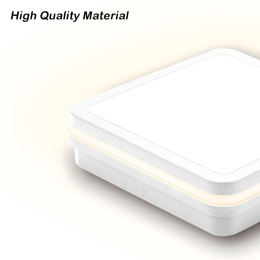 Brilagi - BENE kültéri LED lámpatest 18W/230V 22x22 cm fehér IP54