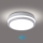 Brilagi - BENE LED kültéri mennyezeti lámpatest érzékelővel LED/18W/230V, átm. 21,5 cm, fehér, IP54