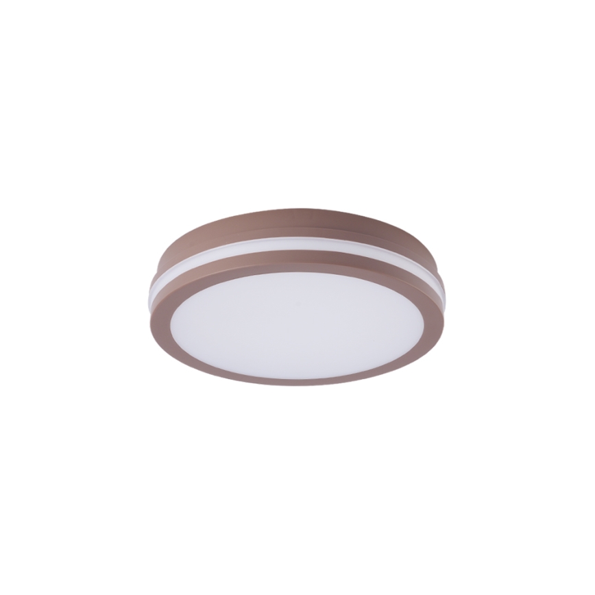 Brilagi - BENE LED kültéri mennyezeti lámpatest LED/24W/230V átm. 26 cm barna IP54