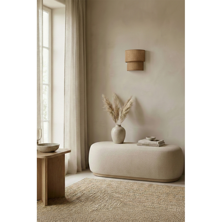 Brilagi - BOHO ECO LED fali lámpa 1xE27/10W/230V bézs