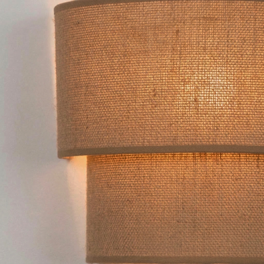 Brilagi - BOHO ECO LED fali lámpa 1xE27/10W/230V bézs