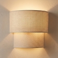 Brilagi - BOHO ECO LED fali lámpatest 1xE27/10W/230V krémszínű