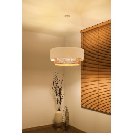 Brilagi - BOHO STYLE LED függeszték kábelen, 3× E27 / 15 W / 230 V, Ø 60 cm