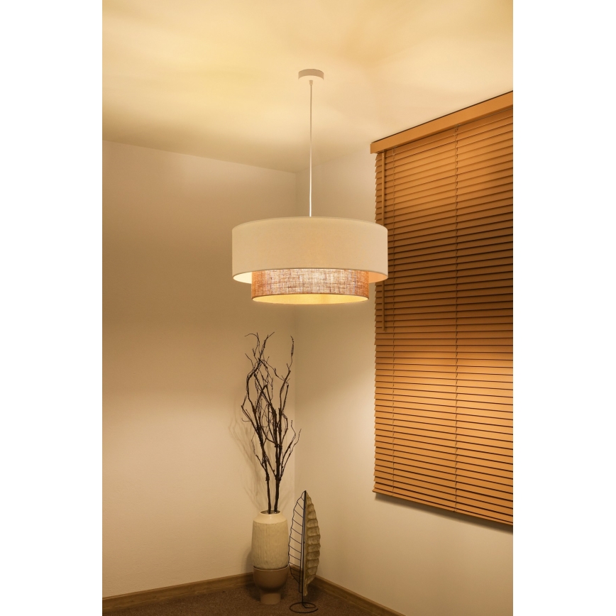 Brilagi - BOHO STYLE LED függeszték kábelen, 3× E27 / 15 W / 230 V, Ø 60 cm