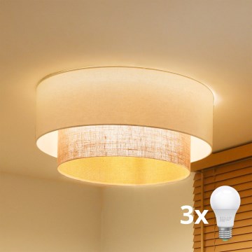 Brilagi - BOHO STYLE LED mennyezeti lámpa 3xE27/15W/230V, átmérő 60 cm