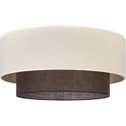 Brilagi - BOHO STYLE LED mennyezeti lámpa 3xE27/15W/230V, átmérő 60 cm, krémszínű/barna
