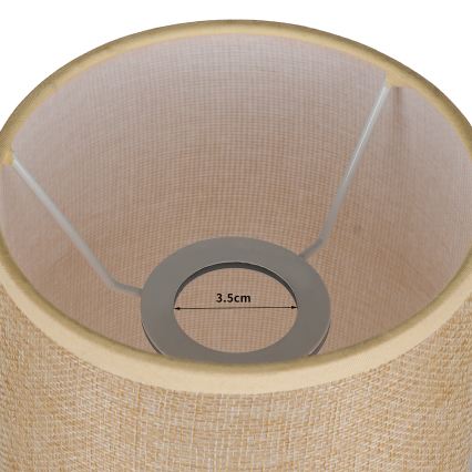 Brilagi - Búra a TABLON E27 asztali lámpához, átm. 14 cm, bézs