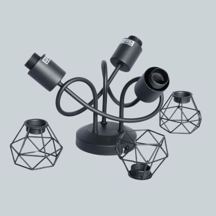 Brilagi - CAGE felületre szerelt csillár 3xE14/40W/230V