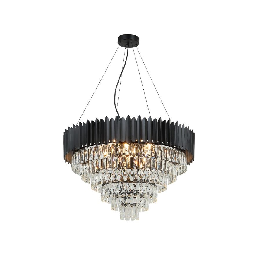 Brilagi - CARLOS kábeles csillár, 11× E14 foglalat, max. 40 W, 230 V, átmérő 80 cm