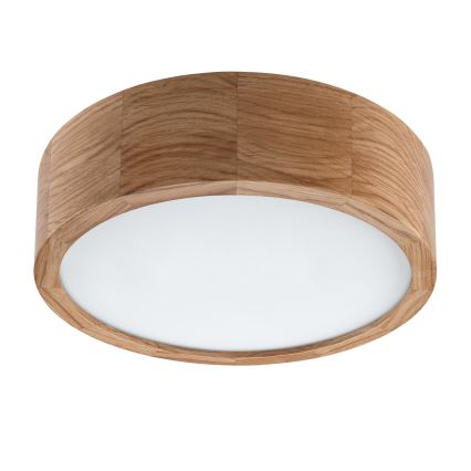 Brilagi - CARVALHO LED mennyezeti lámpa LED/20W/230V, tölgy, átm. 27,5 cm