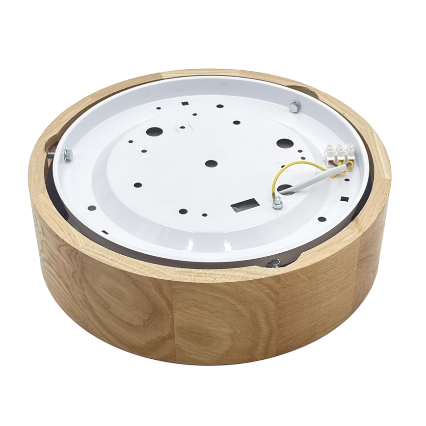 Brilagi - CARVALHO LED mennyezeti lámpa LED/20W/230V, tölgy, átm. 27,5 cm