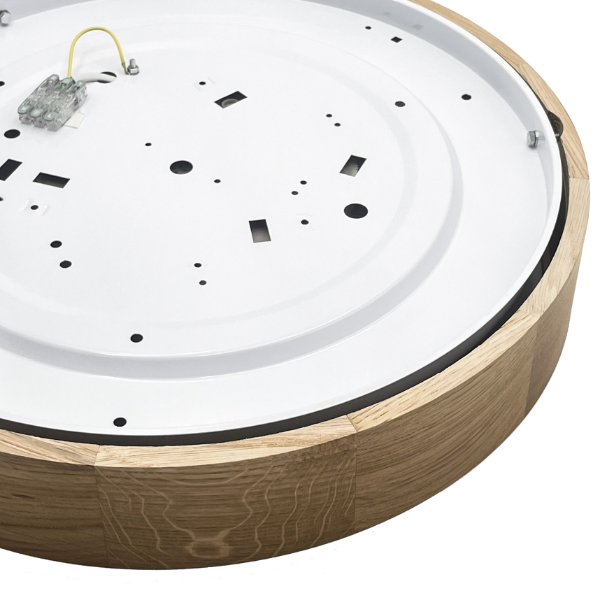 Brilagi - CARVALHO LED mennyezeti lámpatest LED/36W/230V, tölgy, átm. 47,5 cm