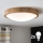 Brilagi - CARVALHO SLIM LED mennyezeti lámpa 2xE27/15W/230V, tölgy, Ø 37 cm