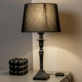 Brilagi - CERIA asztali lámpa 1xE27/60W/230V átm. 30 cm barna/fekete