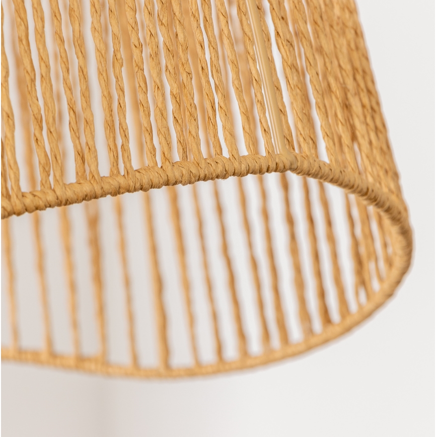 Brilagi - CERIA BOHO LED csillár kábelen 1xE27/40W/230V Ø 50 cm barna