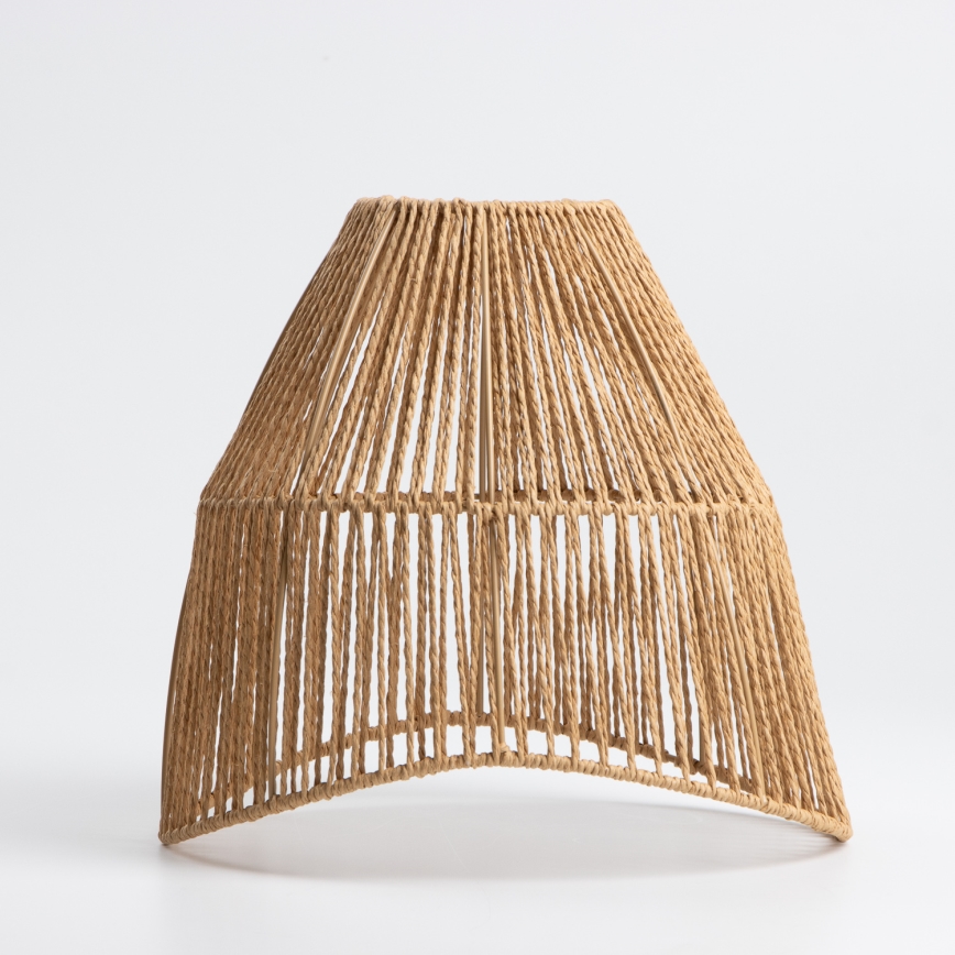 Brilagi - CERIA BOHO LED felületre szerelhető csillár 1xE27/40W/230V, átmérő 30 cm, barna/tölgy