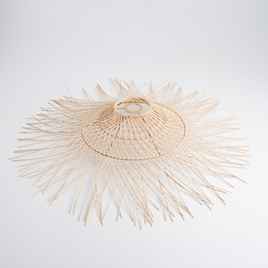 Brilagi - CERIA BOHO LED függőlámpa kábelen 1xE27/40W/230V, átmérő 70 cm, bambusz