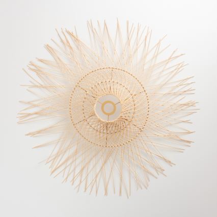 Brilagi - CERIA BOHO LED függőlámpa kábelen 1xE27/40W/230V, átmérő 70 cm, bambusz